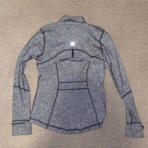 Lululemon Define jacket, size 6, grey/black